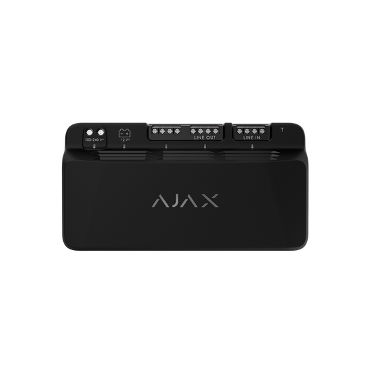 AJAX Fibra LineSupply (45W) black.