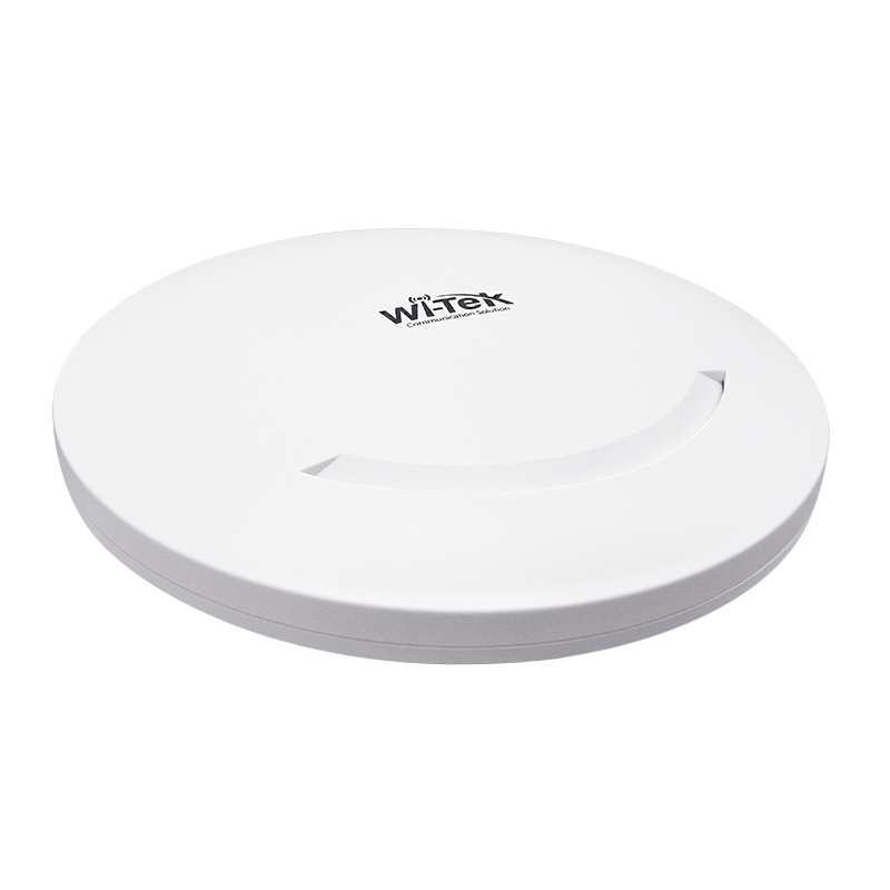 WI-AP216 is a dual-band Ceiling mount AP, suitable for indoor Wi-Fi coverage scenarios. The device supports 802.3af PoE and 12V DC local power supply. The wireless speed can be up to 1200Mbps. Support AP controller and cloud management