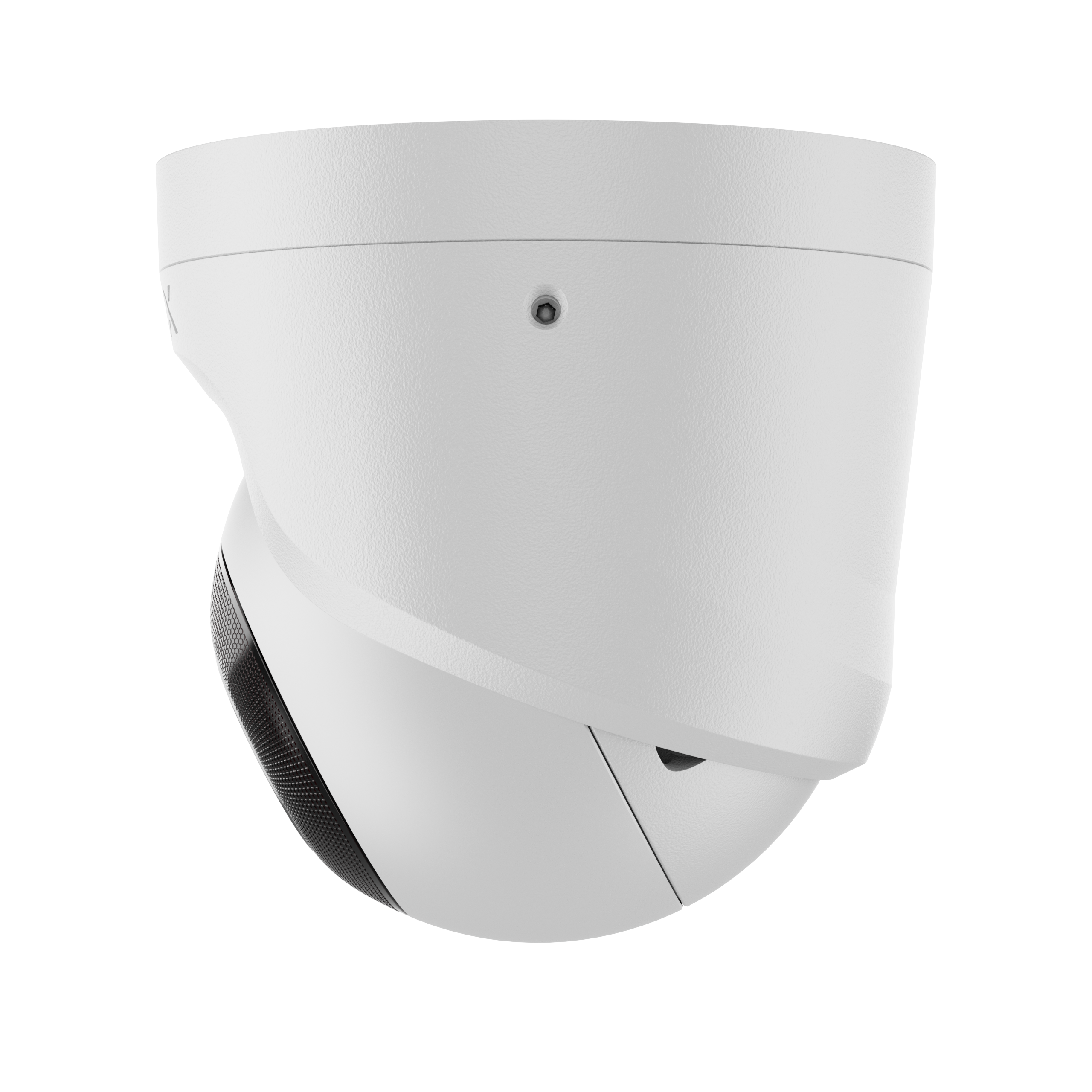 AJAX 8MP Turret White Wired security IP camera, up to 3840x2160px resolution, 100-110 degree viewing angle, 2.8mm, 20FPS, JetSparrow Video protocol, microSD, H.264, H.265, HDR, WDR, up to 100 Mbps, up to 35m IR, PoE, 12V1A, IP65