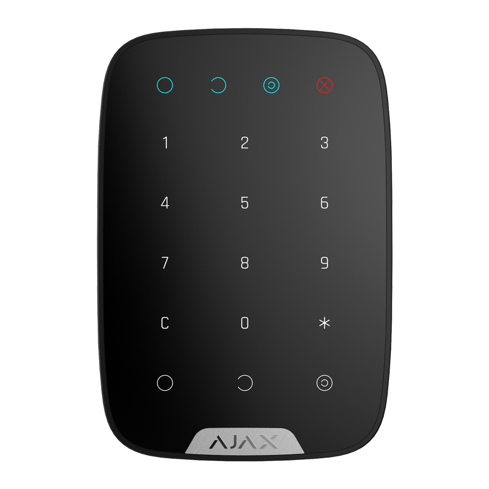 KeyPad, Two-way wireless keypad Black.