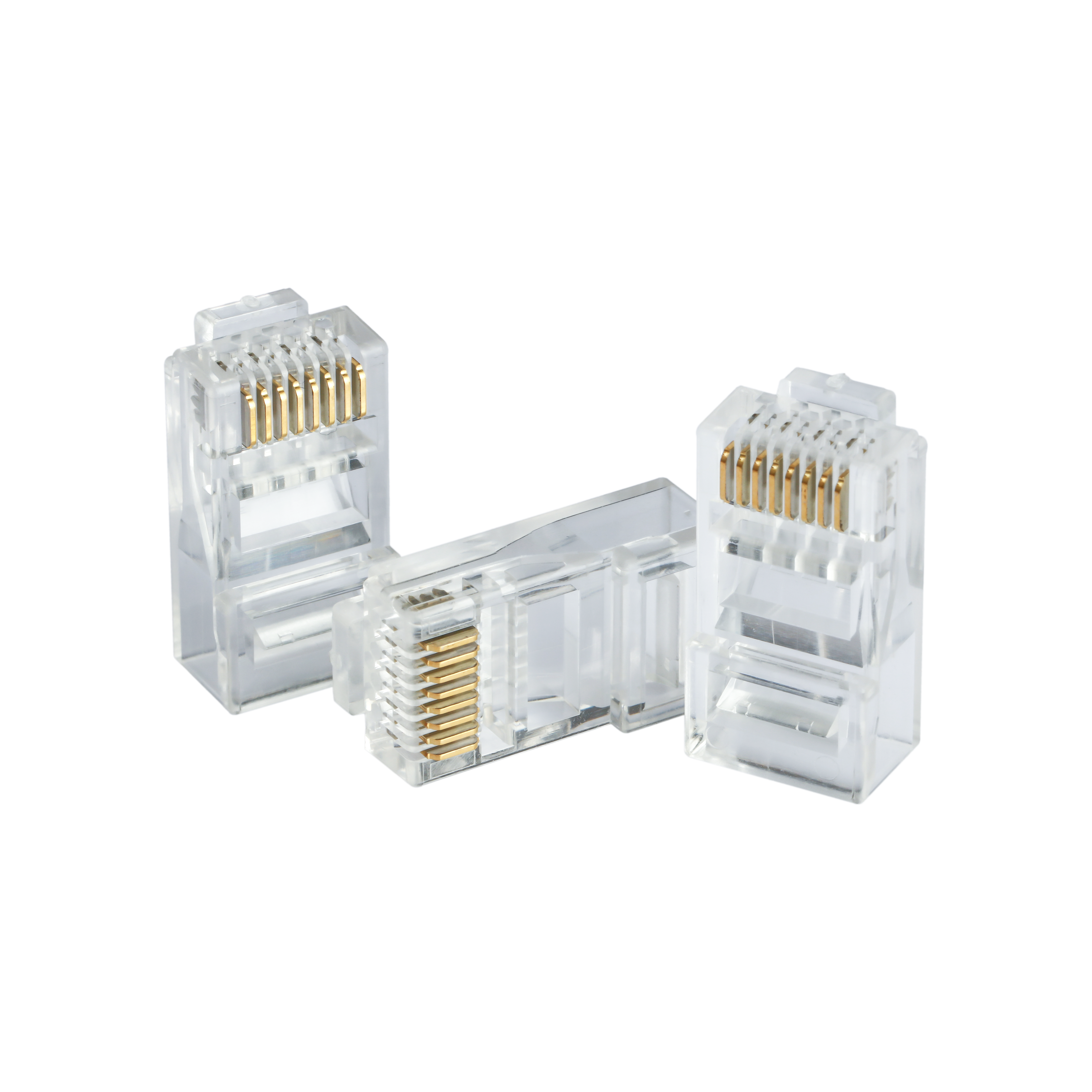 Cat6 RJ45 Network Plug (100pcs/Pack)