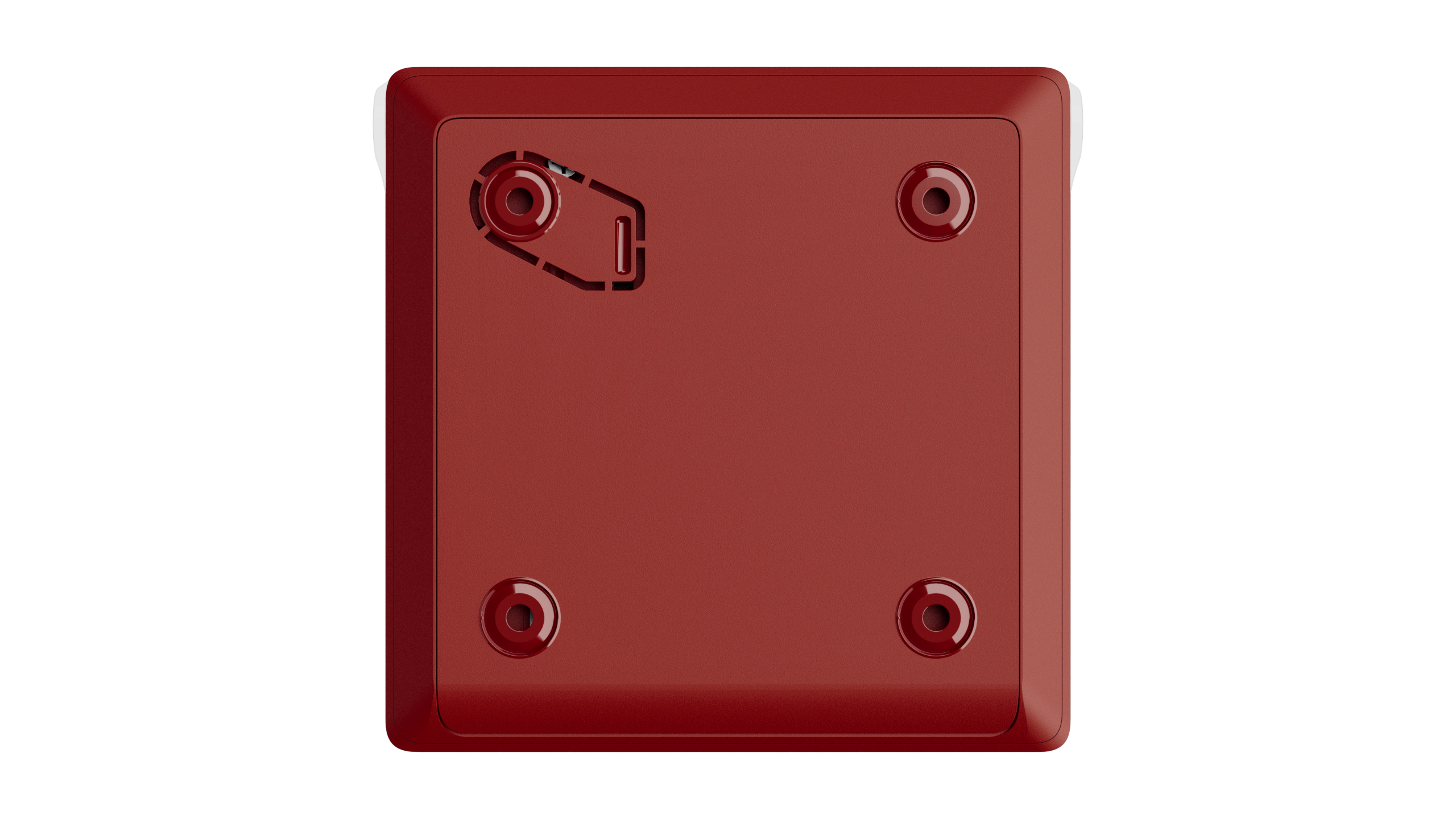 Wireless wall-mounted button for manual fire alarm activation