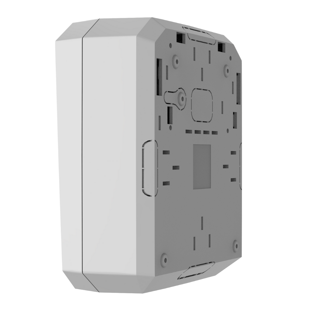 MultiTransmitter, Integration module with 18 wired zones for connecting third-party detectors to Ajax security system White