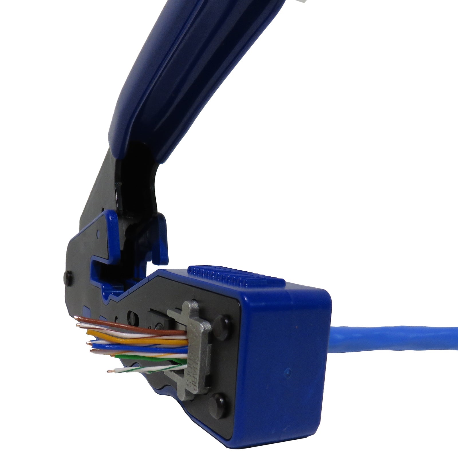 RJ45 Network Crimp Thru Tool