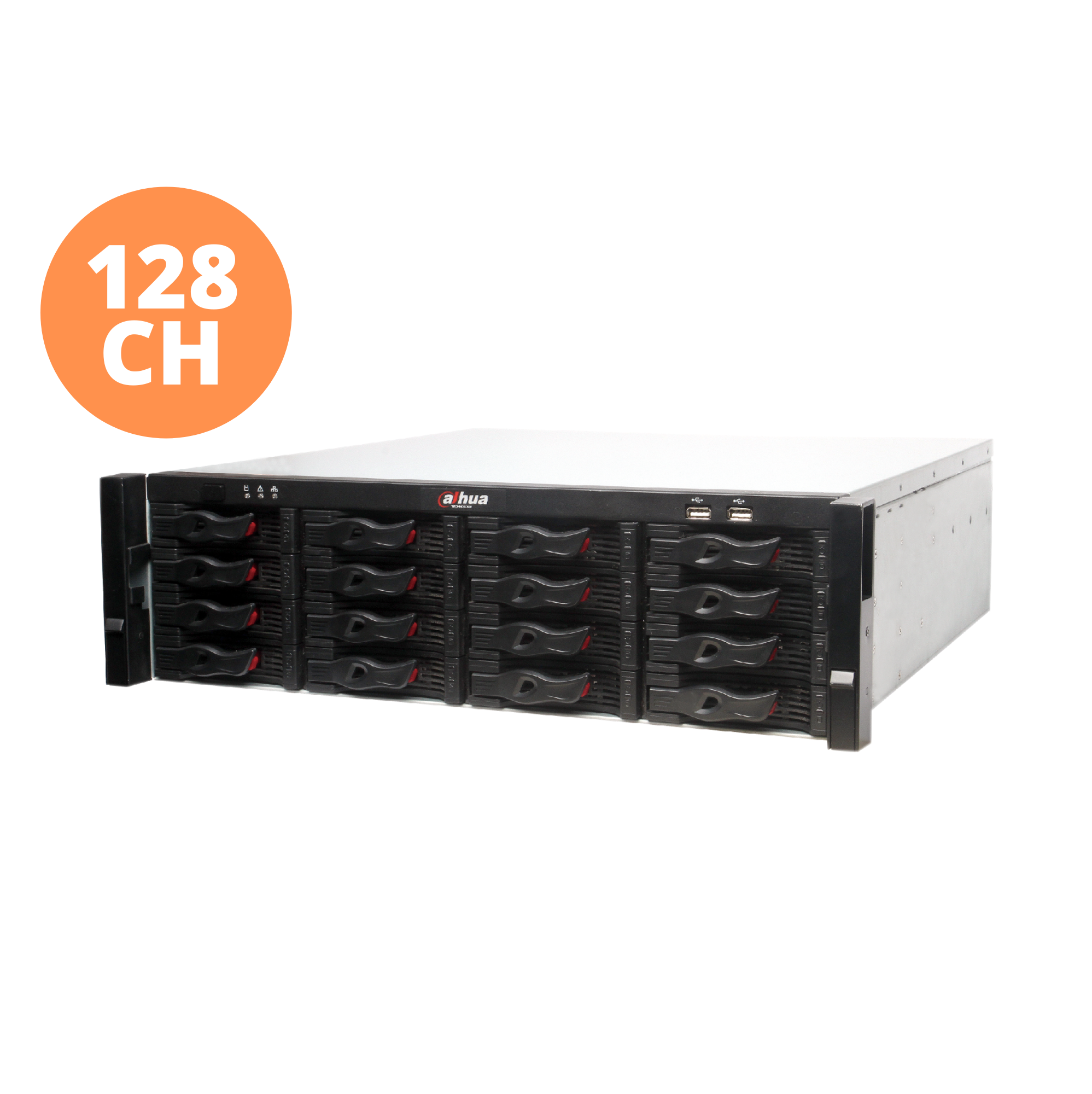 Dahua 128ch Ultra NVR Record Up to 12MP,RAID,2x HDMI(4K) ,2xEthernet Ports, Face Detection, POS, ANPR