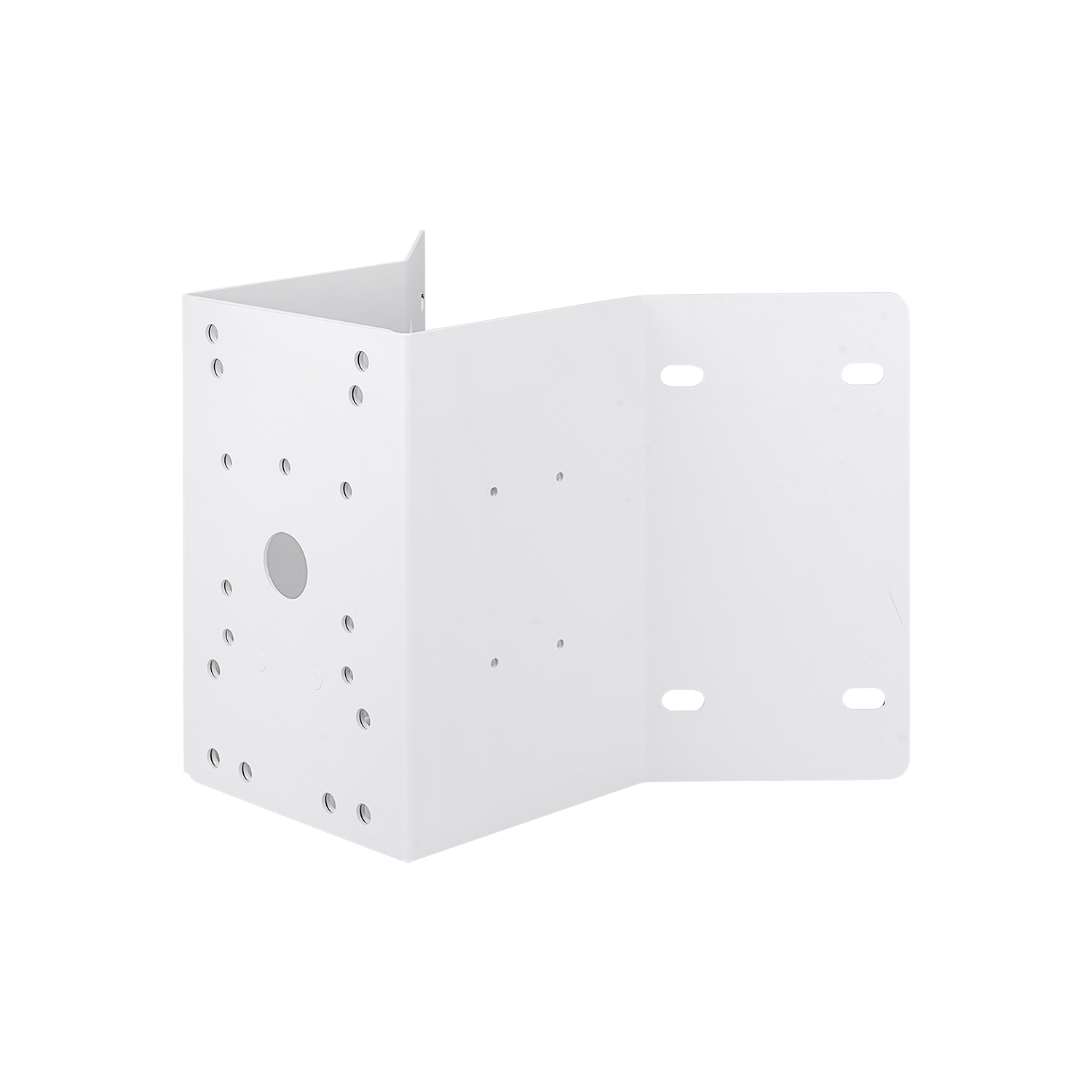 Corner Mount Bracket for Supported Models Power Box: AA-351, AA-352, AM-718 Outdoor Surge Protector: AP-PSP-050 Outdoor PoE Switch: AW-GEU-083A-240, AW-GET-083A-120, AW-GET-123A-240, AW-GEU-086A-240, AW-GET-086A-120, AW-GET-126A-240 Several IP Cameras.