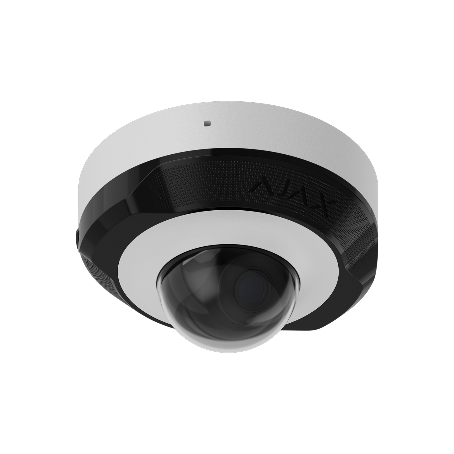 AJAX 5MP Mini Dome White Wired security IP camera, up to 2880x1620px resolution, 100-110 degree viewing angle, 2.8mm, 25FPS, JetSparrow Video protocol, microSD, H.264, H.265, HDR, WDR, up to 100 Mbps, up to 35m IR, PoE, 12V1A, IP65.