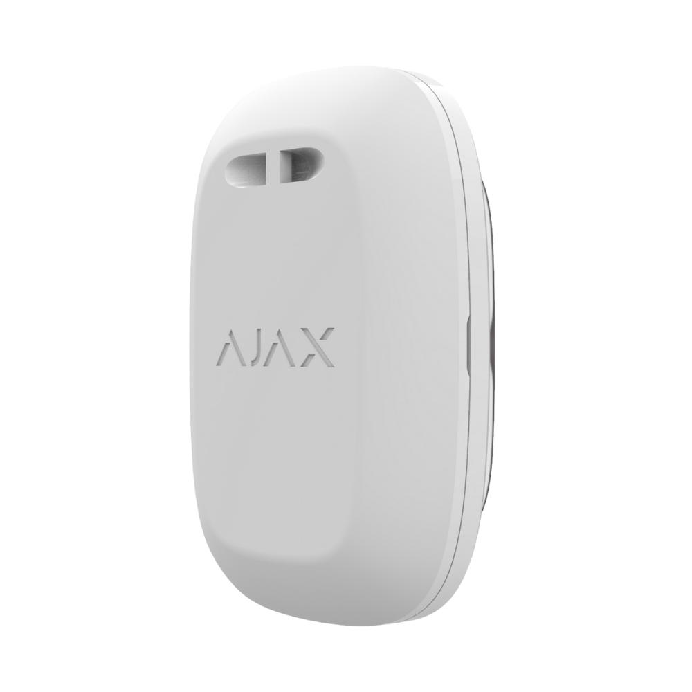 DoubleButton, Wireless hold-up device with advanced protection against  accidental activator White