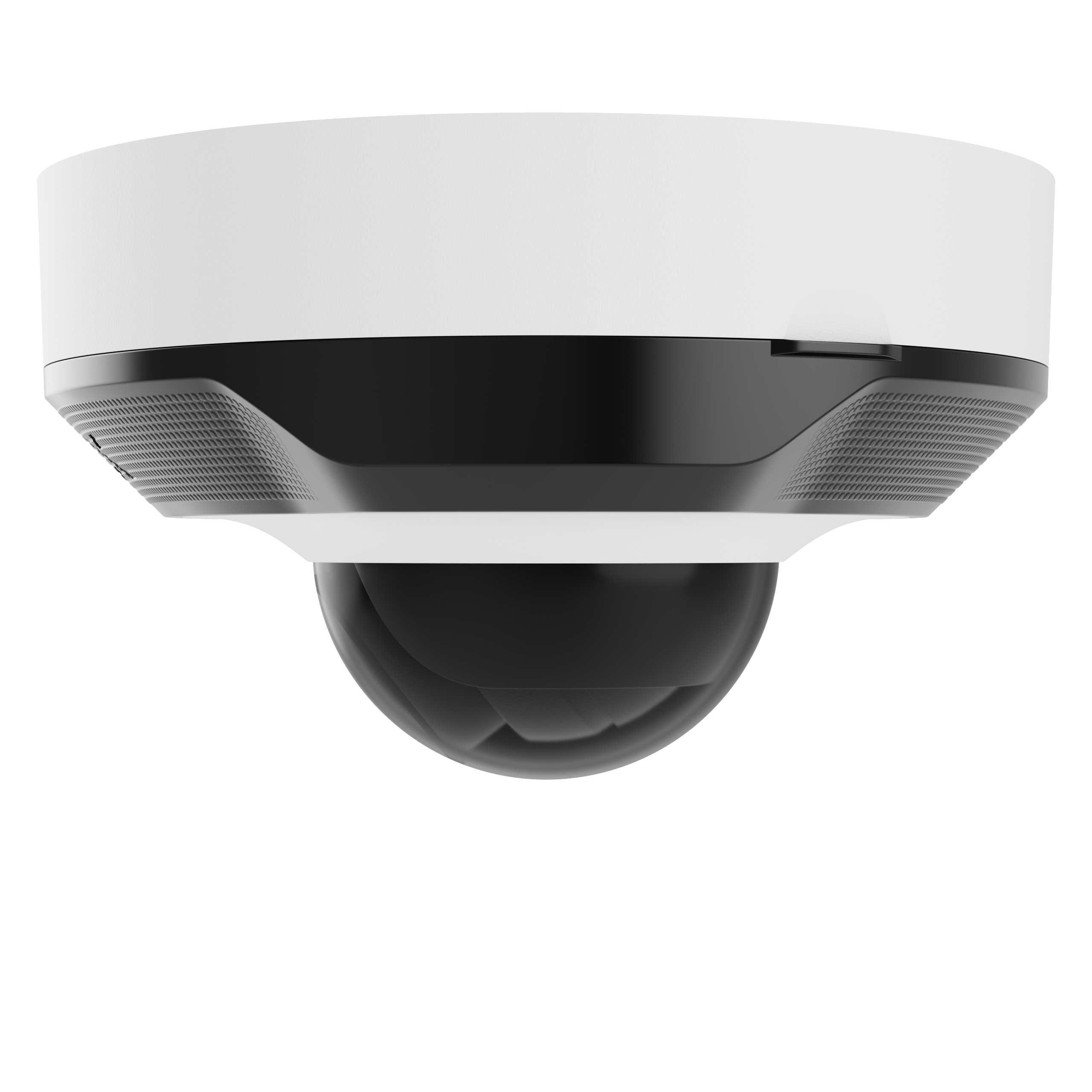 AJAX 8MP Mini Dome White Wired security IP camera, up to 3840x2160px resolution, 100-110 degree viewing angle, 2.8mm, 20FPS, JetSparrow Video protocol, microSD, H.264, H.265, HDR, WDR, up to 100 Mbps, up to 35m IR, PoE, 12V1A, IP65