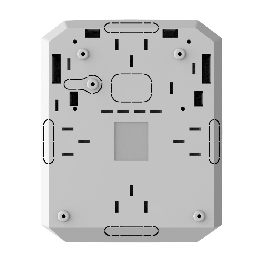 MultiTransmitter, Integration module with 18 wired zones for connecting third-party detectors to Ajax security system White