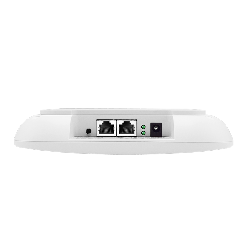 WI-AP218AX-Lite is a high-performance Wi-Fi 6 AP for indoor large-area Wi-Fi coverage scenarios. The device supports 802.3af PoE and a 12V DC local power supply. It supports MU-MIMO dual-stream technology and offers built-in omnidirectional antennas.