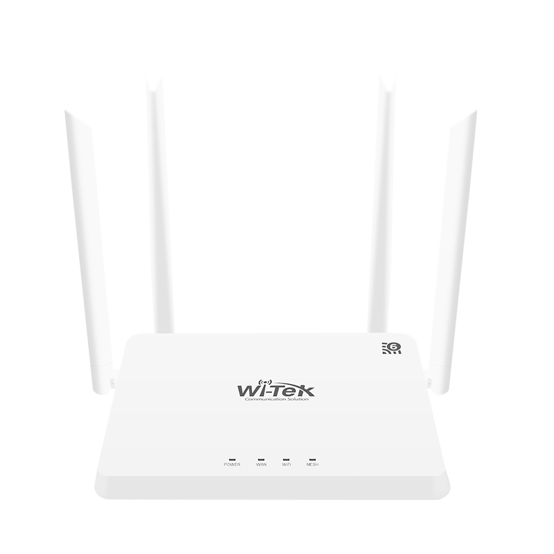 Wi-Tek Gigabit Dual-band Mesh Wi-Fi 6 Wireless Router, Cloud Management