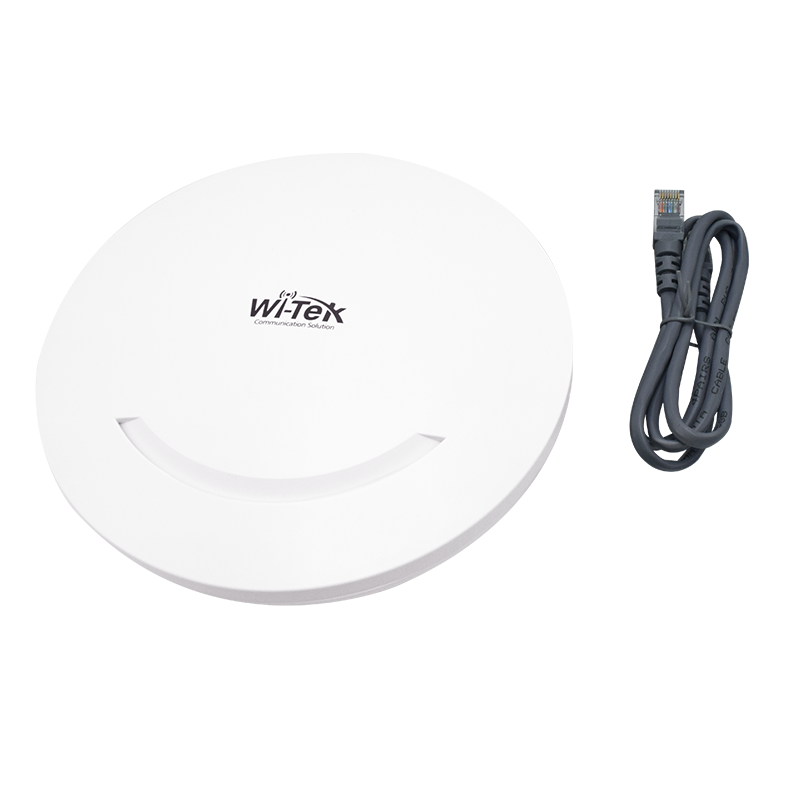 WI-AP216 is a dual-band Ceiling mount AP, suitable for indoor Wi-Fi coverage scenarios. The device supports 802.3af PoE and 12V DC local power supply. The wireless speed can be up to 1200Mbps. Support AP controller and cloud management