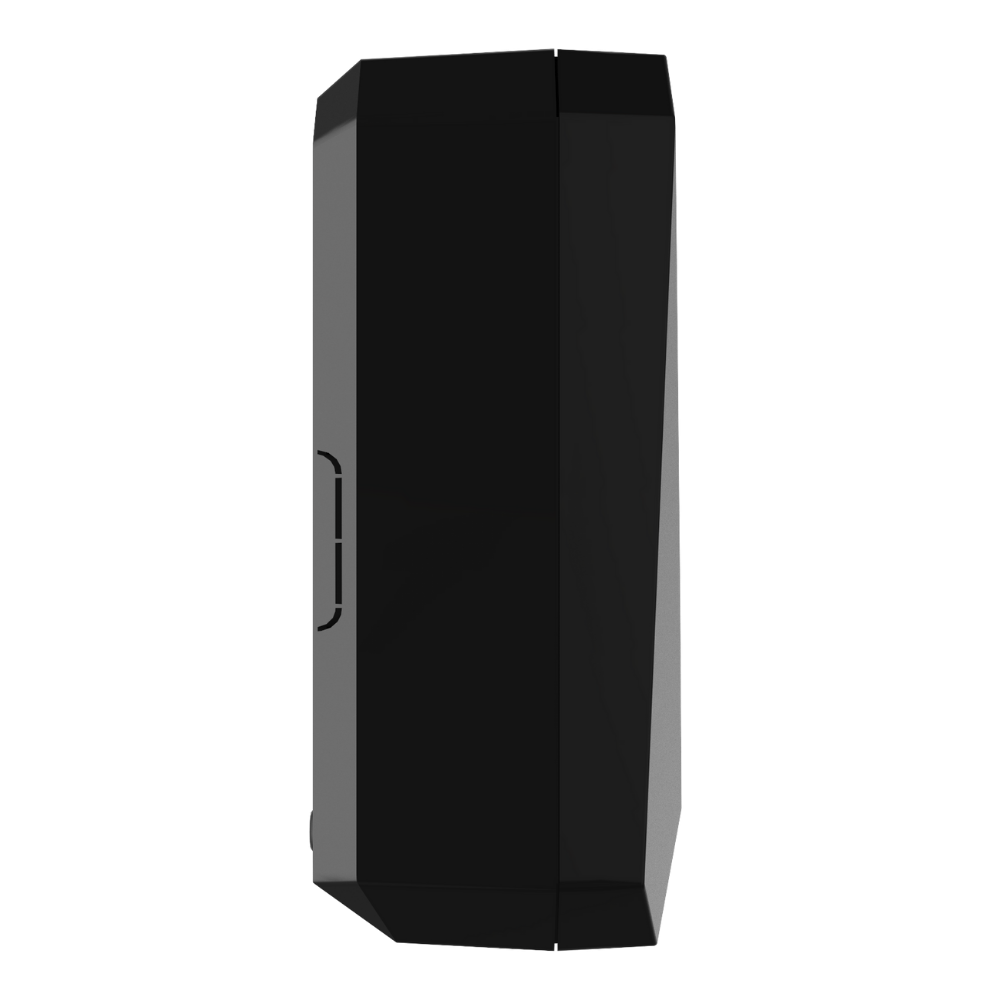 MultiTransmitter, Integration module with 18 wired zones for connecting third-party detectors to Ajax security system Black