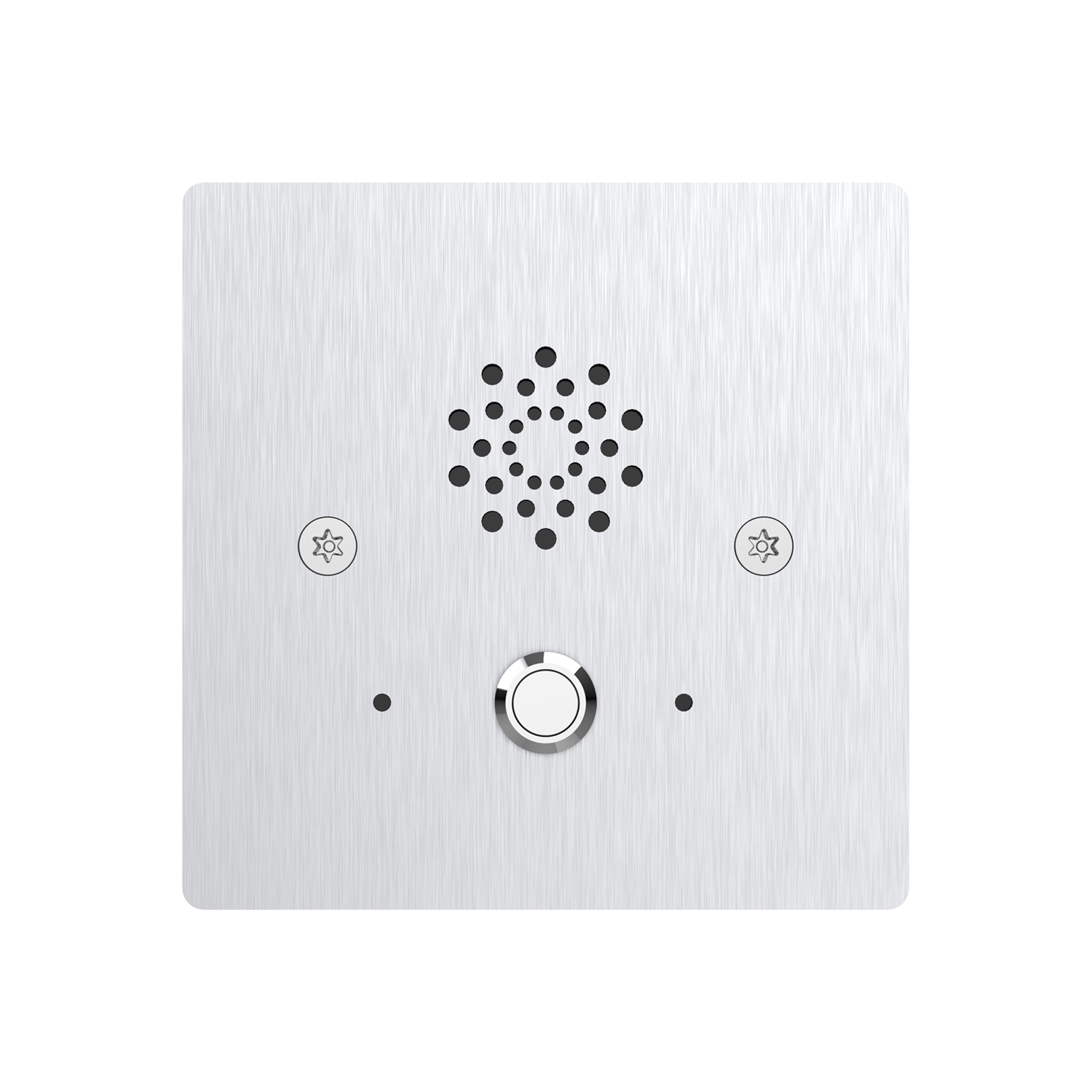 SIP video door phone, emergency intercom, 316-grade stainless steel, for indoor use, Extra installation bracket required