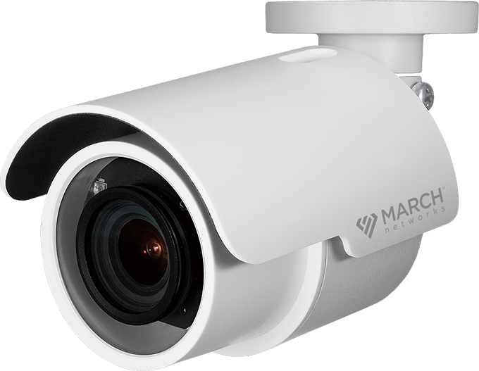 VA2 IR MicroBullet - 2.7-12mm Motorized Lens, 2MP HDR, IR, POE, 12VDC, LBR H.264, IP66, Alarm I/O.