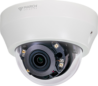 CAM C3402B VA4-HI DOME 2.8-8MM BLK VA4-HI Dome - Black, 2.8-8mm Motorized Lens, Dynamic IR, 4MP HDR, 3-Axis Gimbal, POE, LBR H.264.