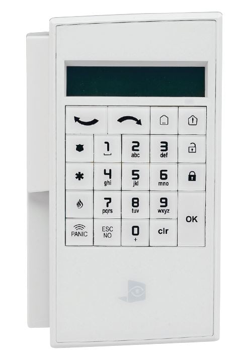 Keypad with Badge reader (Portrait)